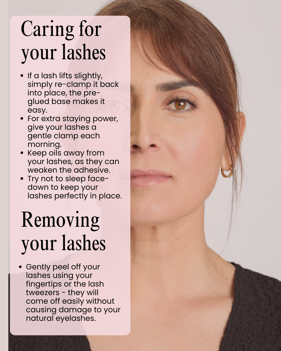 Easylash Feathered Mixed Length Pre-Glued Underlashes – Black