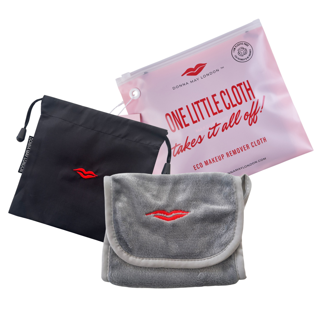 Reusable Eco Makeup Remover Cloth in Grey