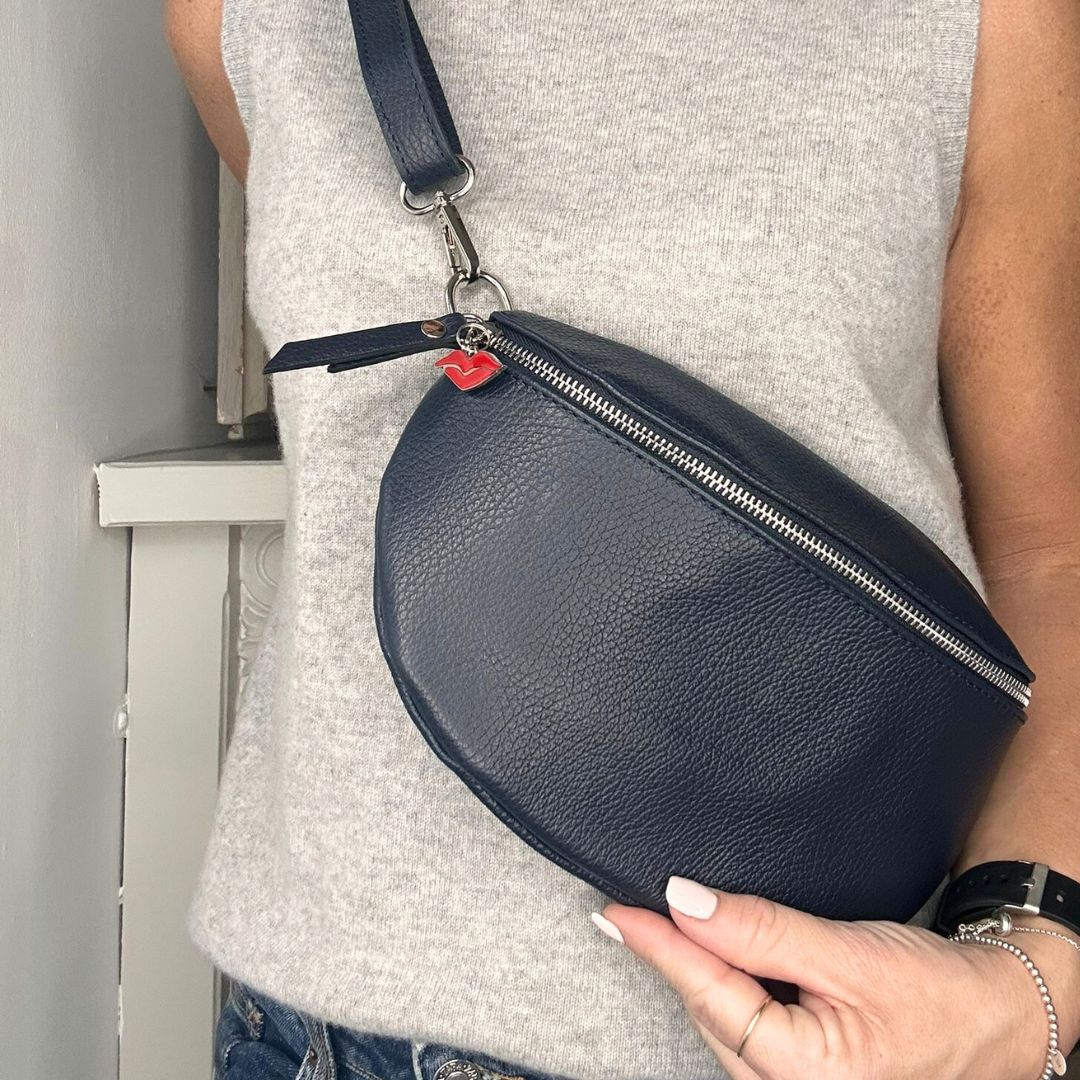 Sorrento City Bag - Avec bandoulière en cuir
