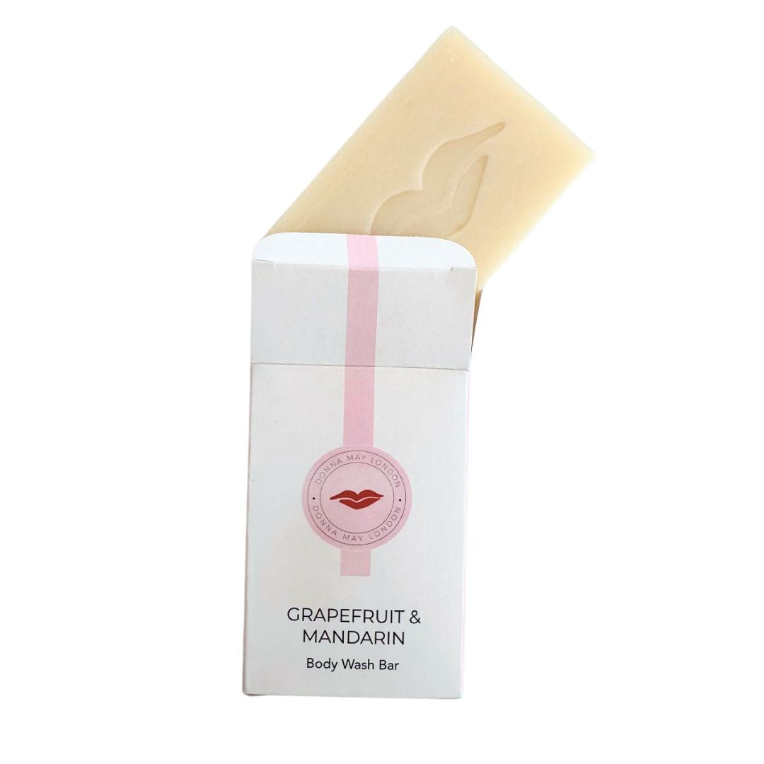 Zesty Grapefruit & Mandarin Shower Bar – Handmade & Organic