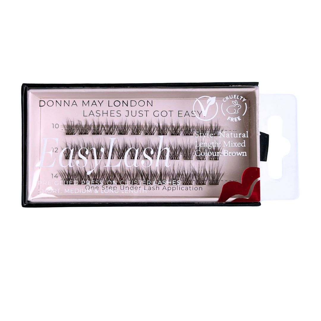 Easylash - Mixed Length, Pre-glued, Underlashes - Dark Brown