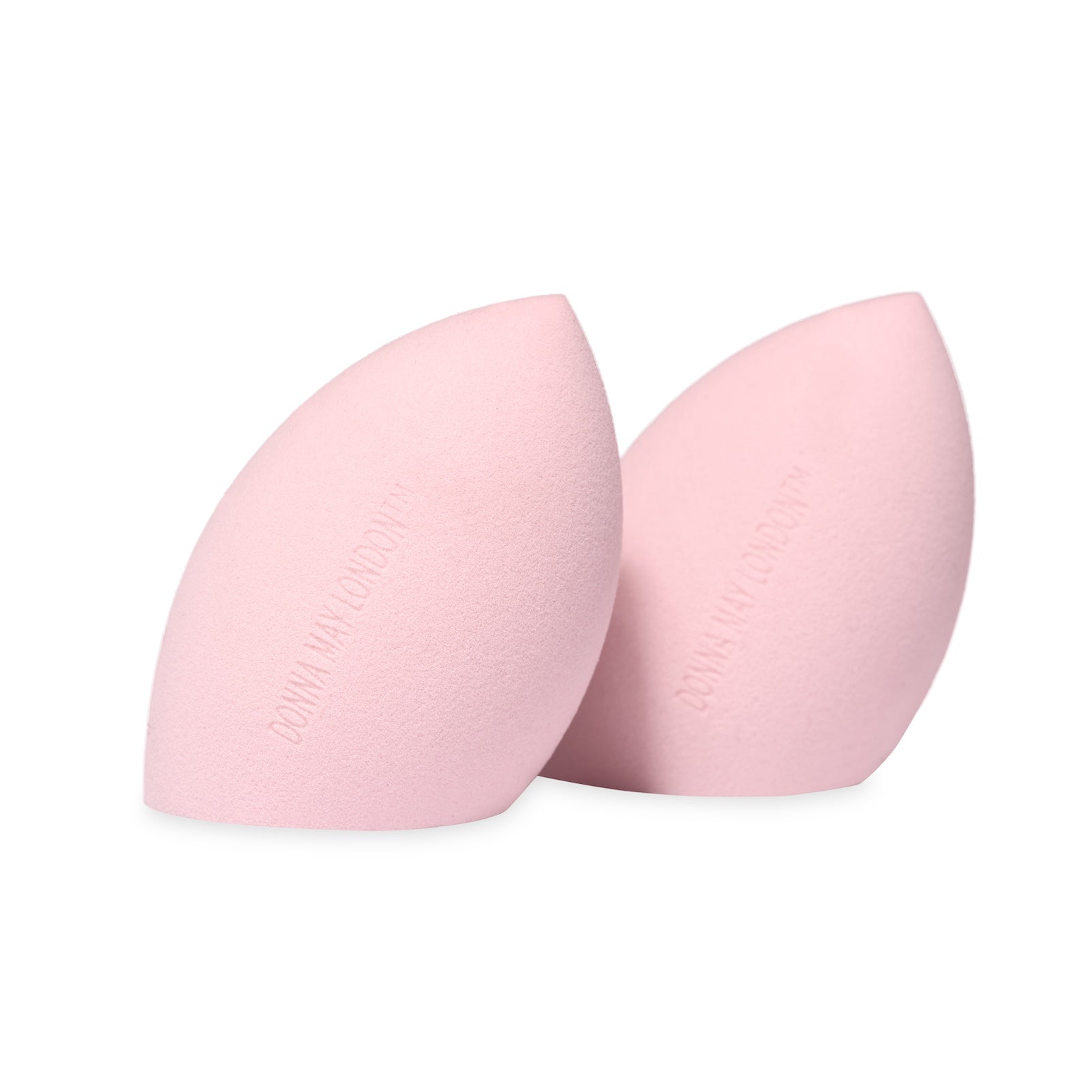 2-Piece Flat-Edge Beauty Blender Set – Pink