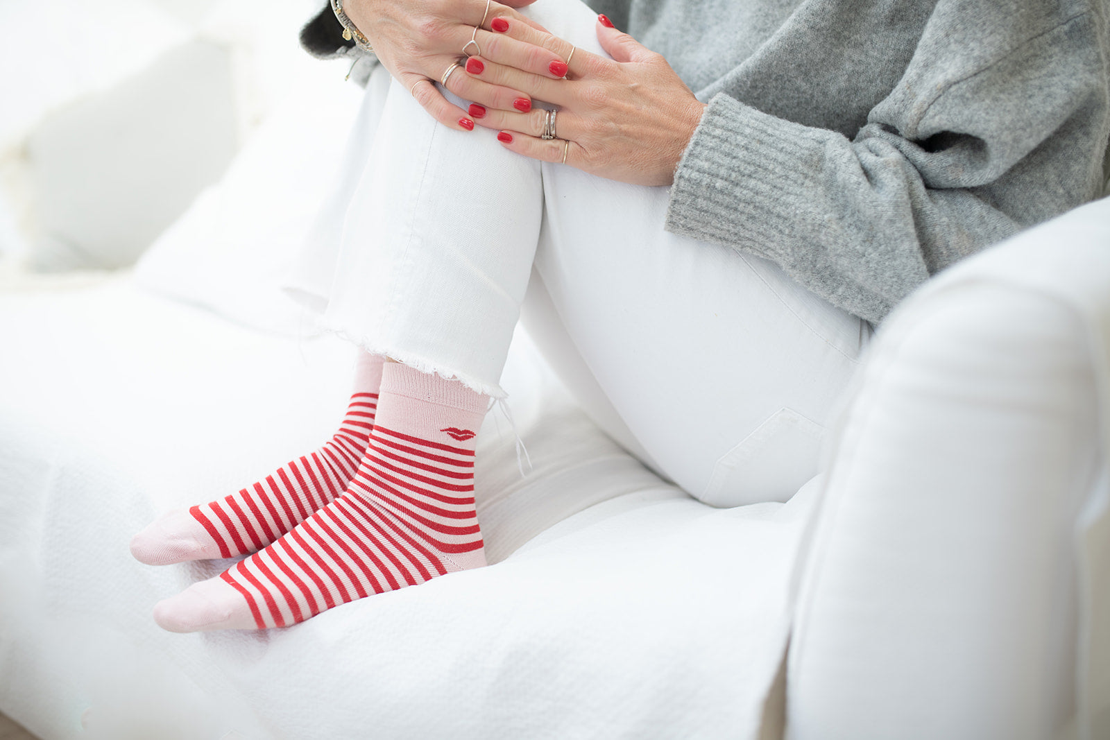 Super Soft Bamboo Striped Socks