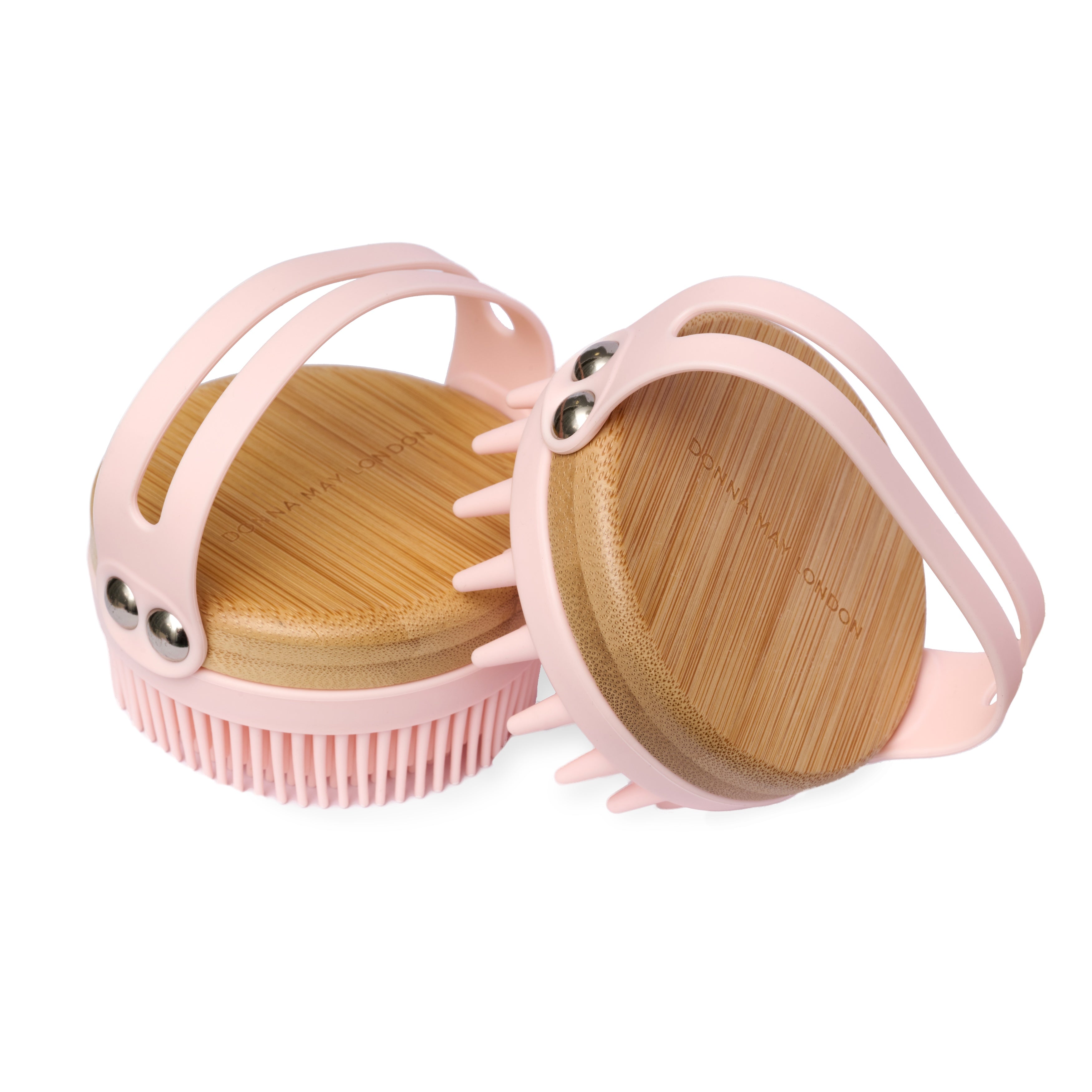 Donna May London exfoliating brush and scalp brush