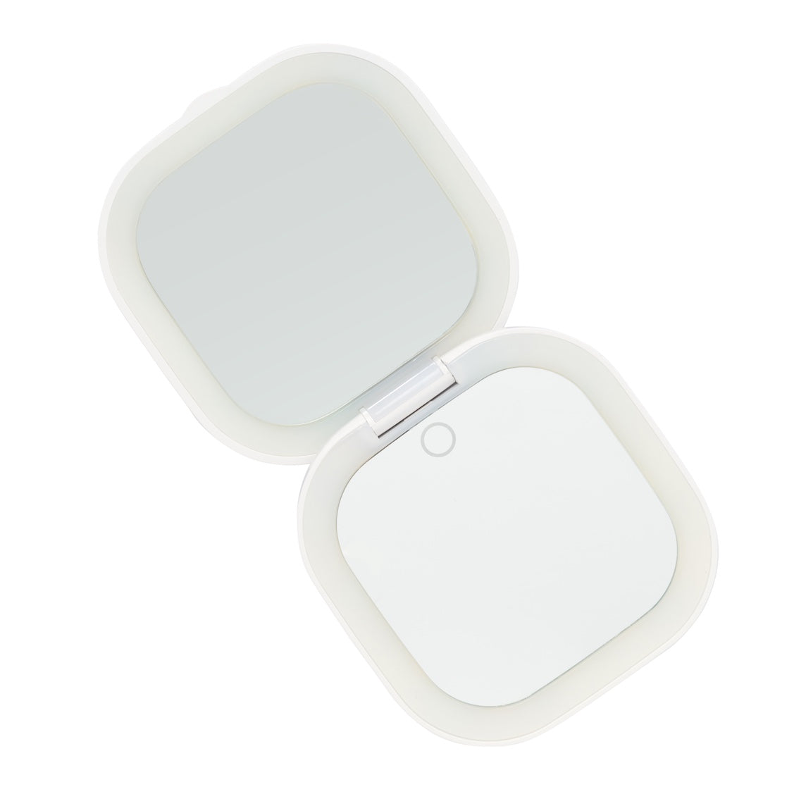 Double-Sided LED Compact Mirror