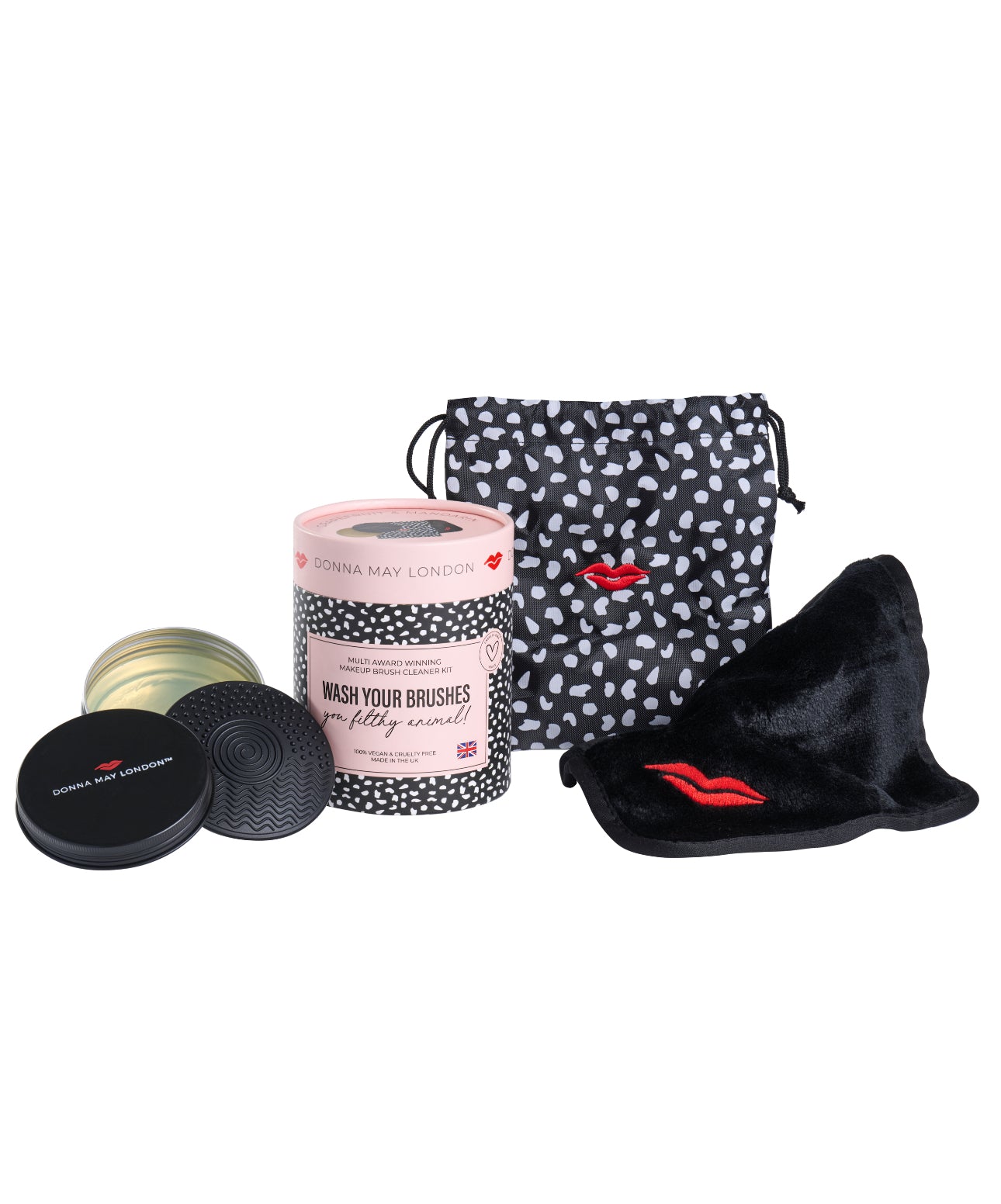 Makeup Brush Cleaner Kit - 100% vegan & cruelty free