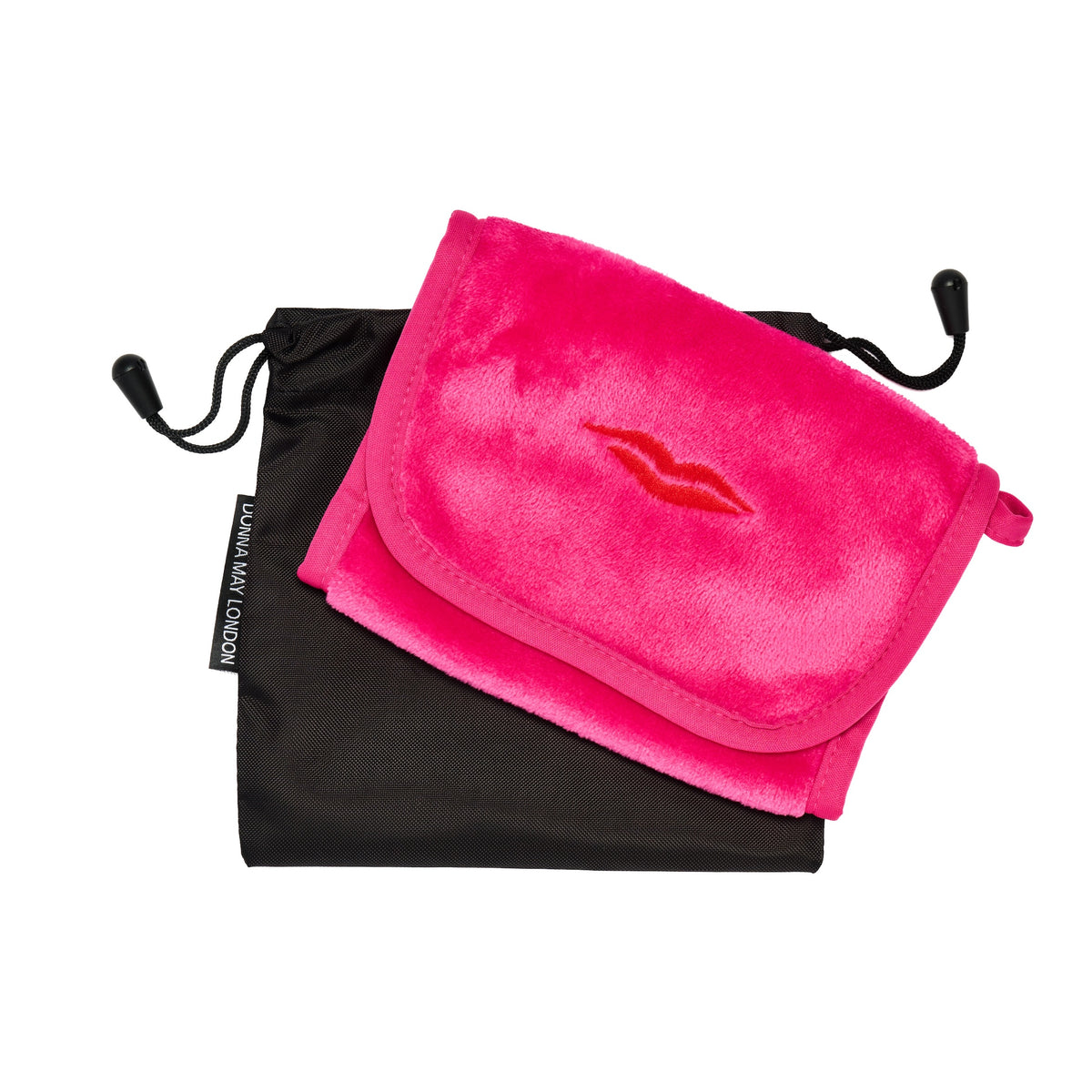 Chiffon démaquillant réutilisable en noir