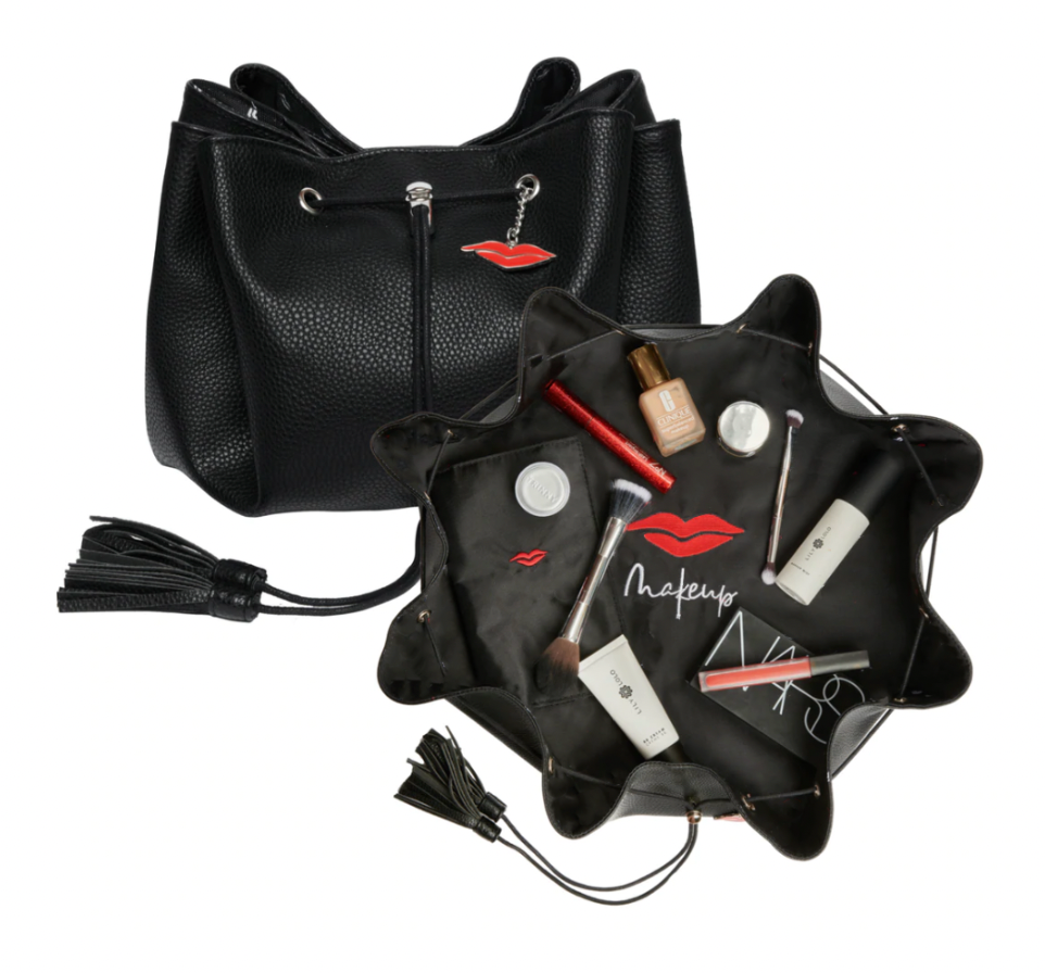 Trousse de maquillage Lay Flat - Noir