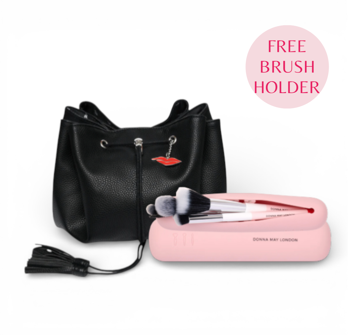 ❤️ Lay Flat BOGOF Bundle in Black - FREE Brush Holder