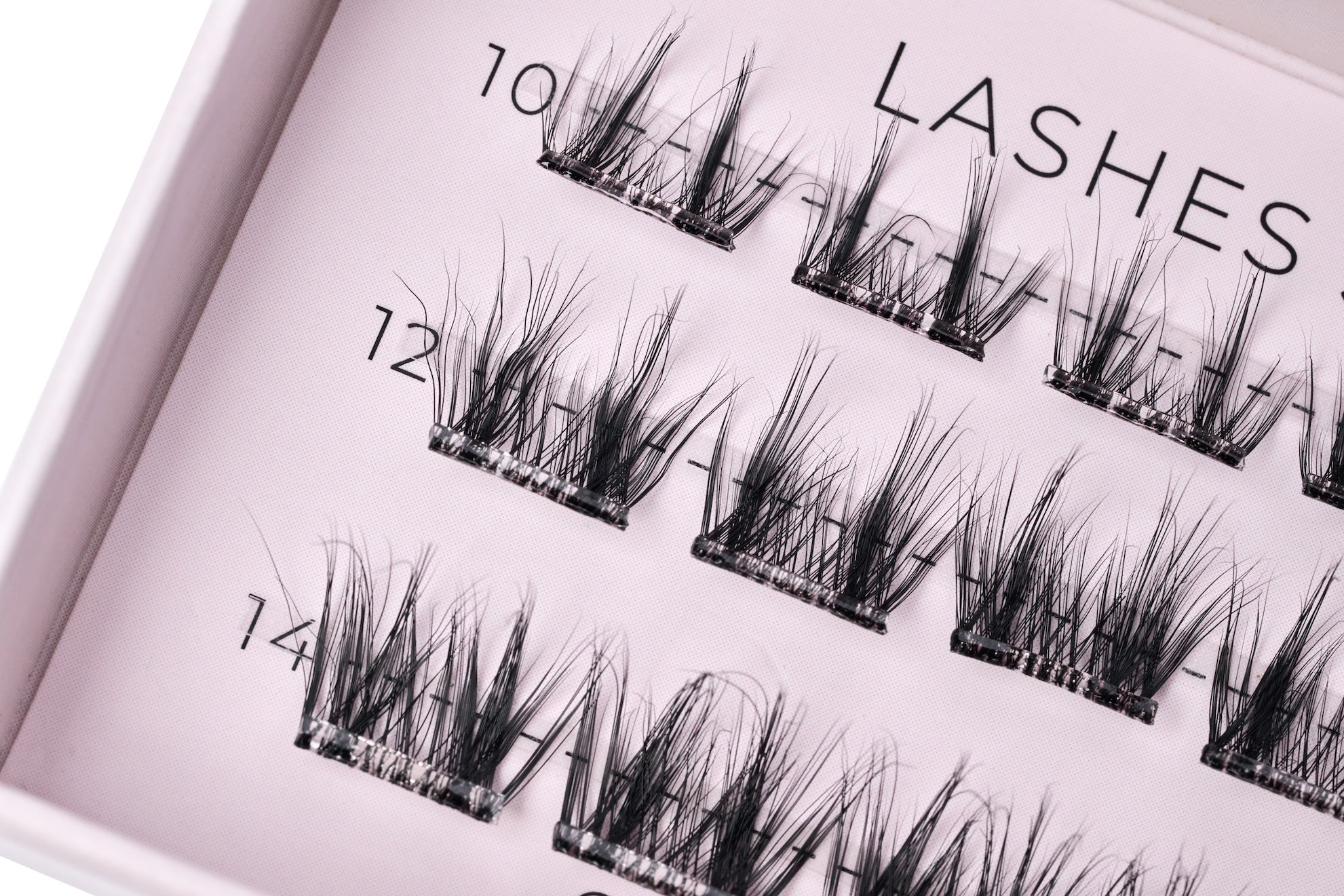 Easylash Feathered Mixed Length Pre-Glued Underlashes – Black