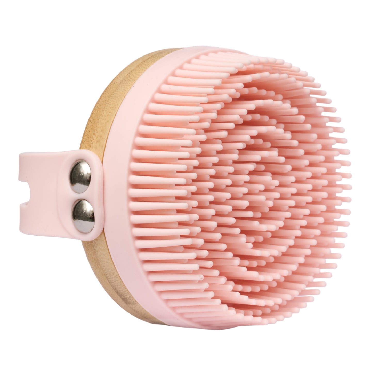 exfoliating body brush to smooth and revive skin