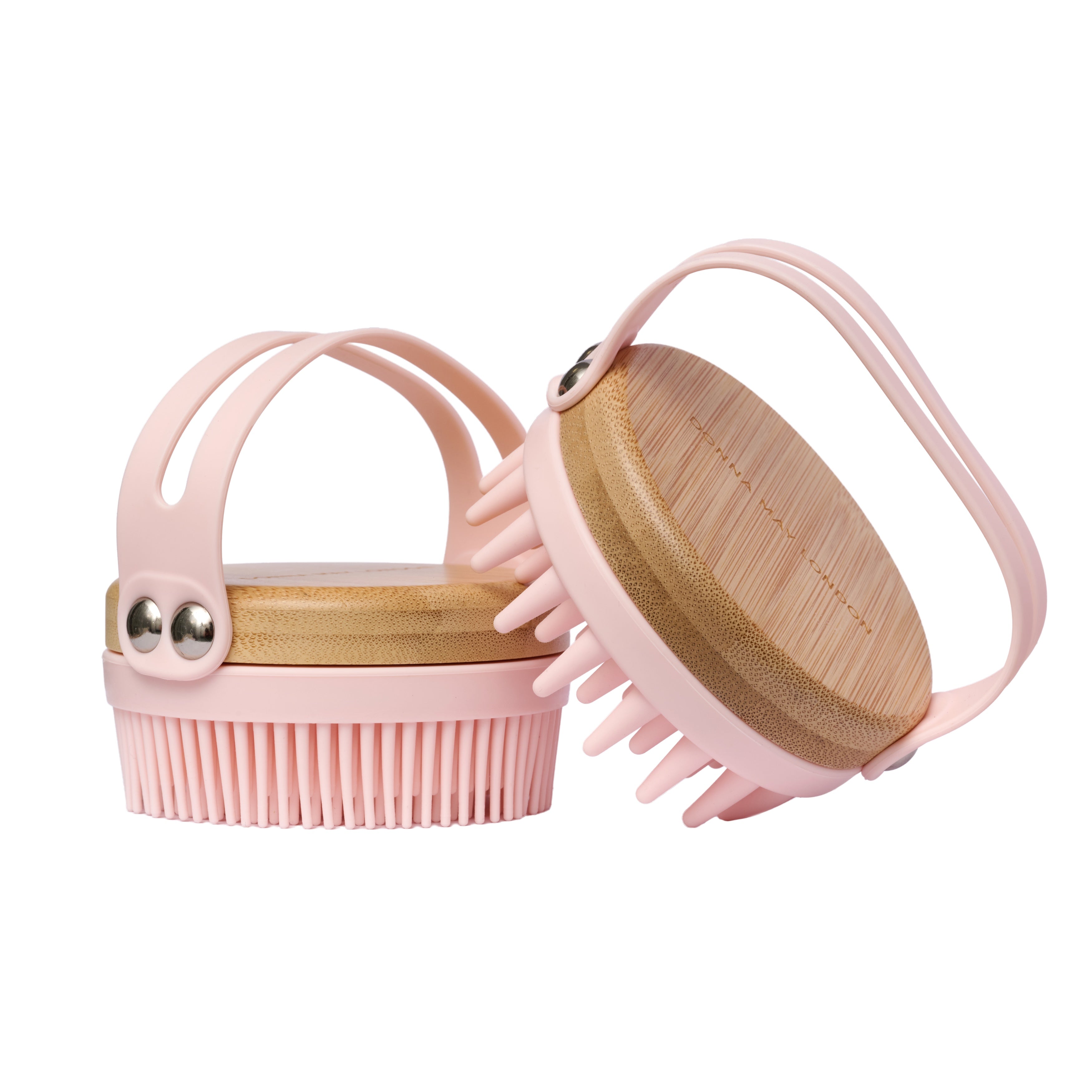 pampering brush duo for daily skin and hair care