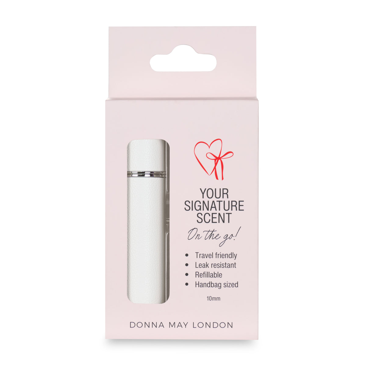 10ml Perfume Atomiser in White