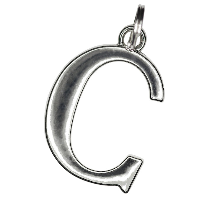 Silver C initial Charm