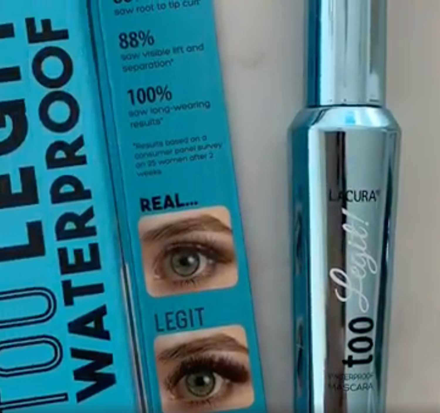 We test out the latest mascara from ALDI