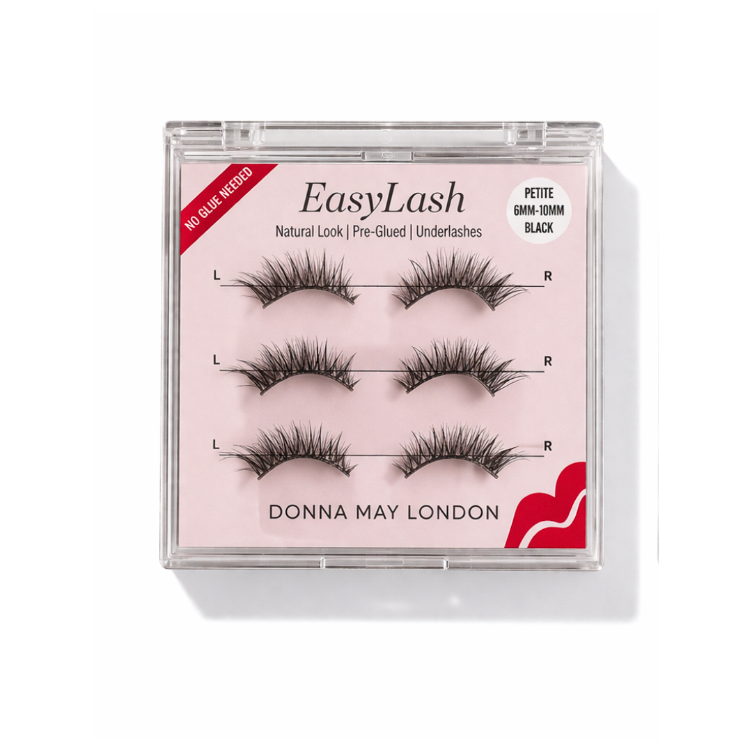 Petite Easylash Half Length Pre-Glued Underlashes – Black