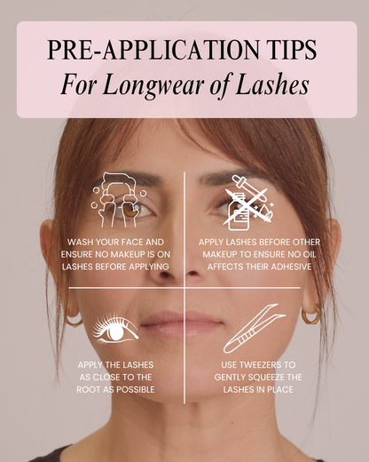 Easylash Feathered Mixed Length Pre-Glued Underlashes – Black