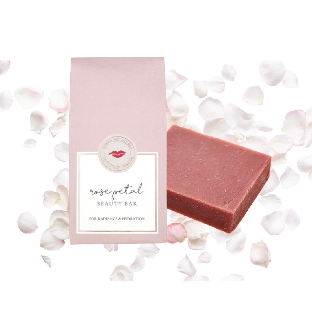 Rose Petal Cleansing Bar For Radiance and Hydration