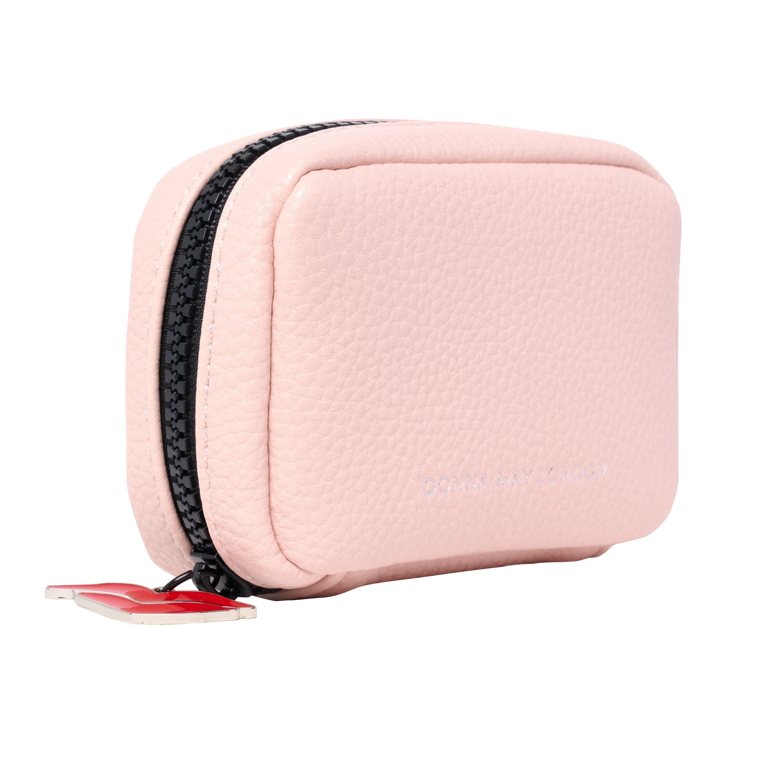 Everyday Pill Pal in Blush Pink Faux Leather