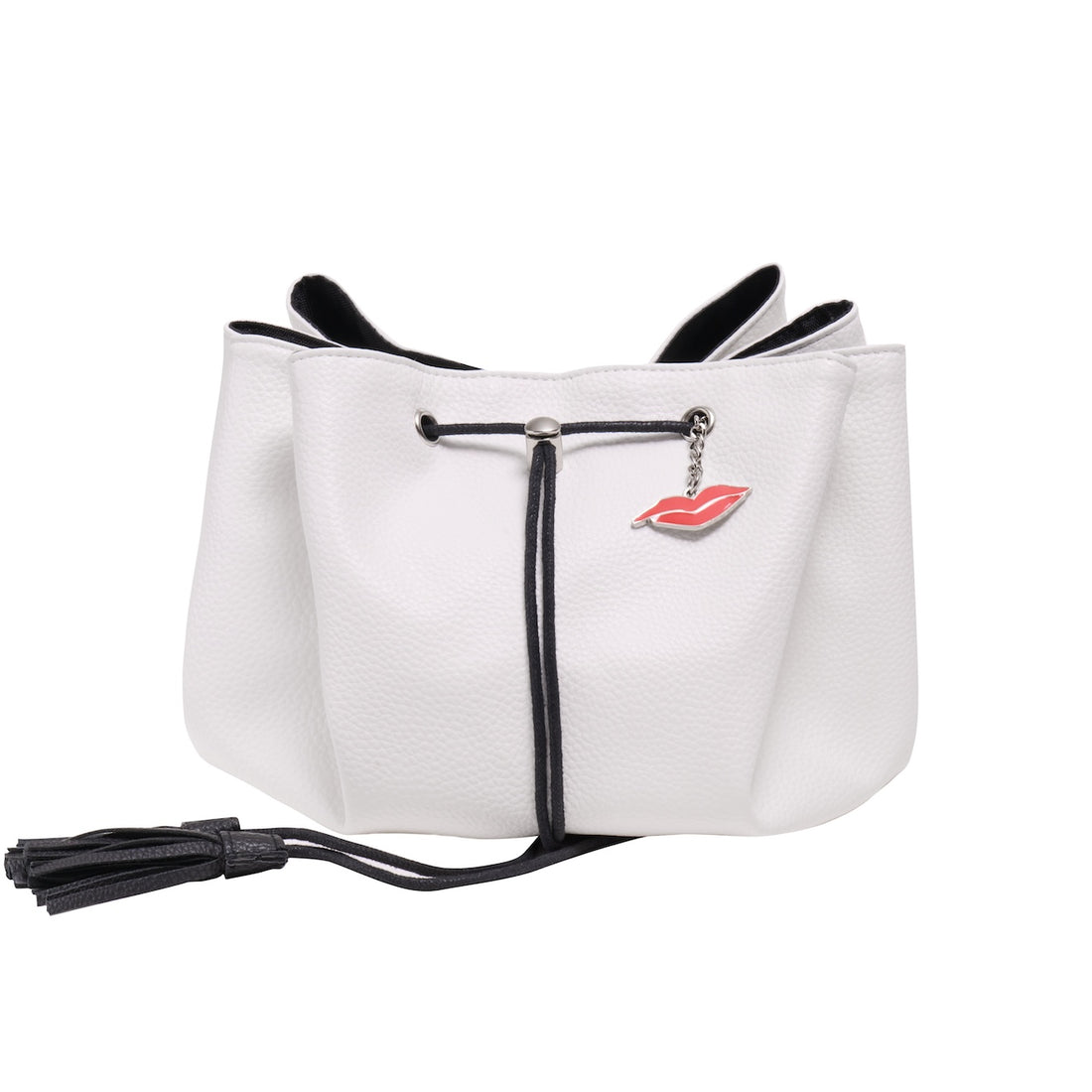 Lay Flat Makeup Bag - Porcelain White
