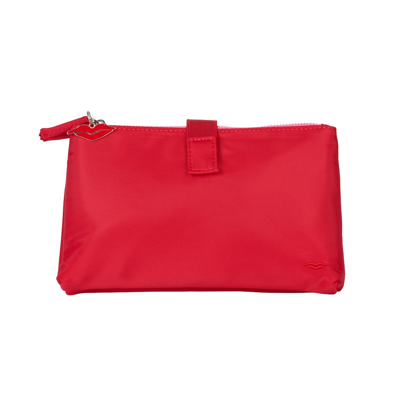 Red Knick-Knack Bag Max – 3 Clear Pocket Beauty Organiser