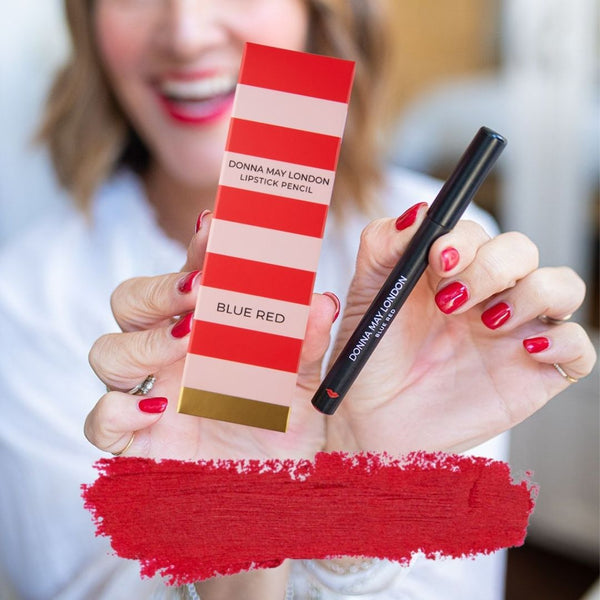 Red Lip To Cheek Pencils - Blue Red