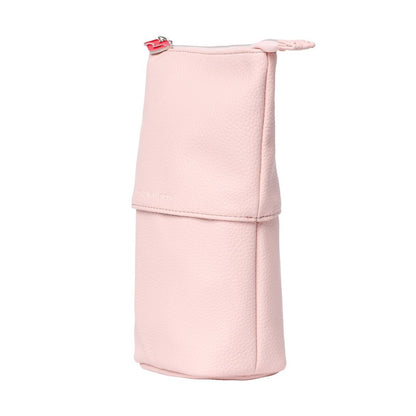 Stand &amp; Store Makeup Brush Case in Pink | Adjustable &amp; Travel-Friendly