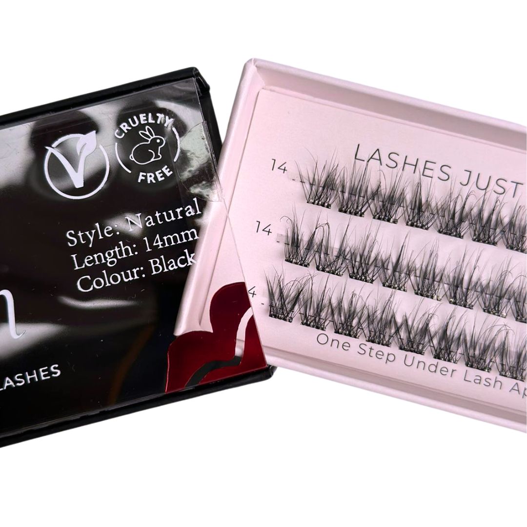 Easylash (14mm)  - Longer Length Pre-glued, under lashes