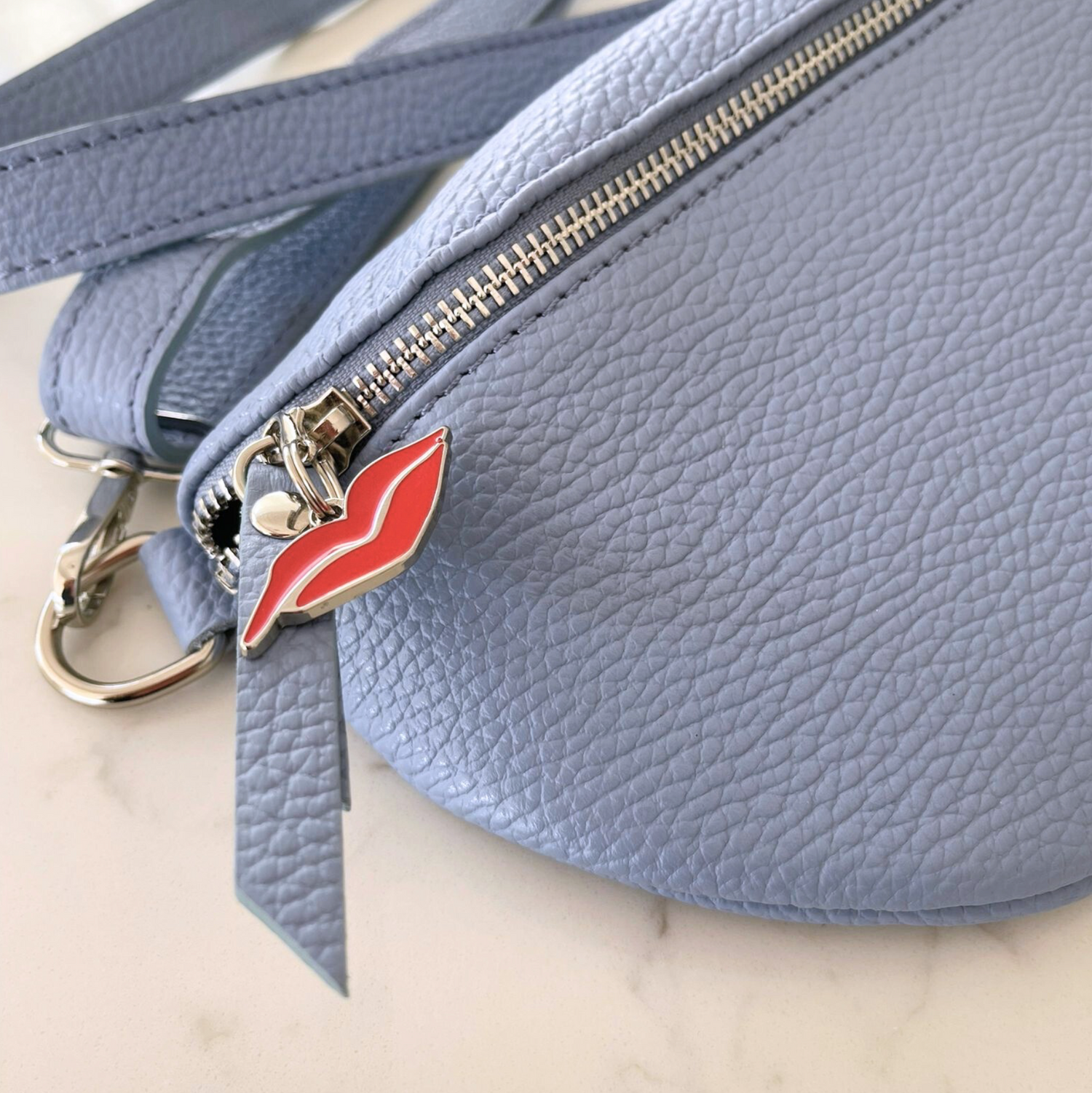 Blue Cross Body Bag