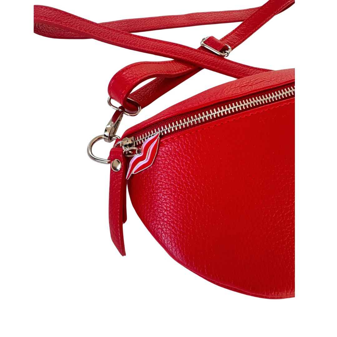 Chic Red Crossbody Bag