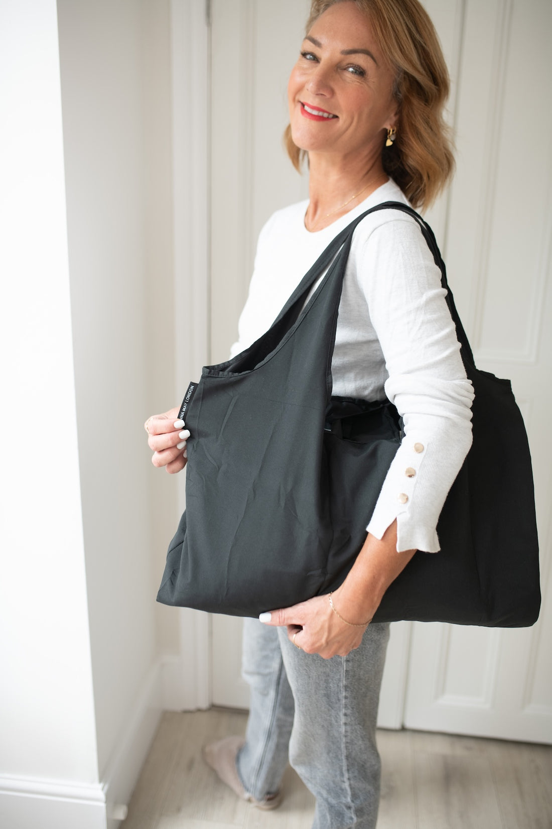 Foldaway Shopper with Trolley Keyring | Folds small, carries it all