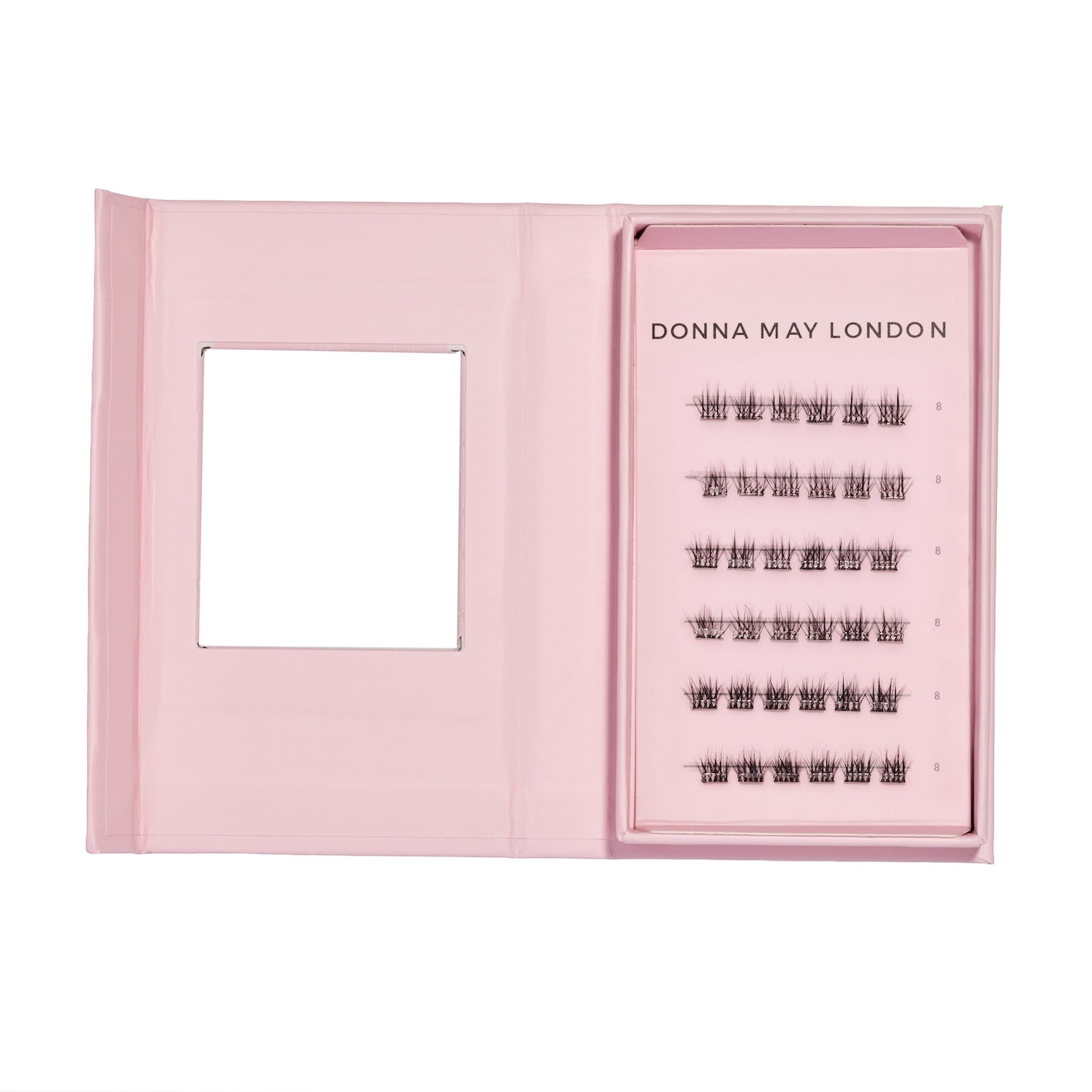 Easylash (8mm)  - Extra Short Petite Length, Pre-glued, Underlashes - Black