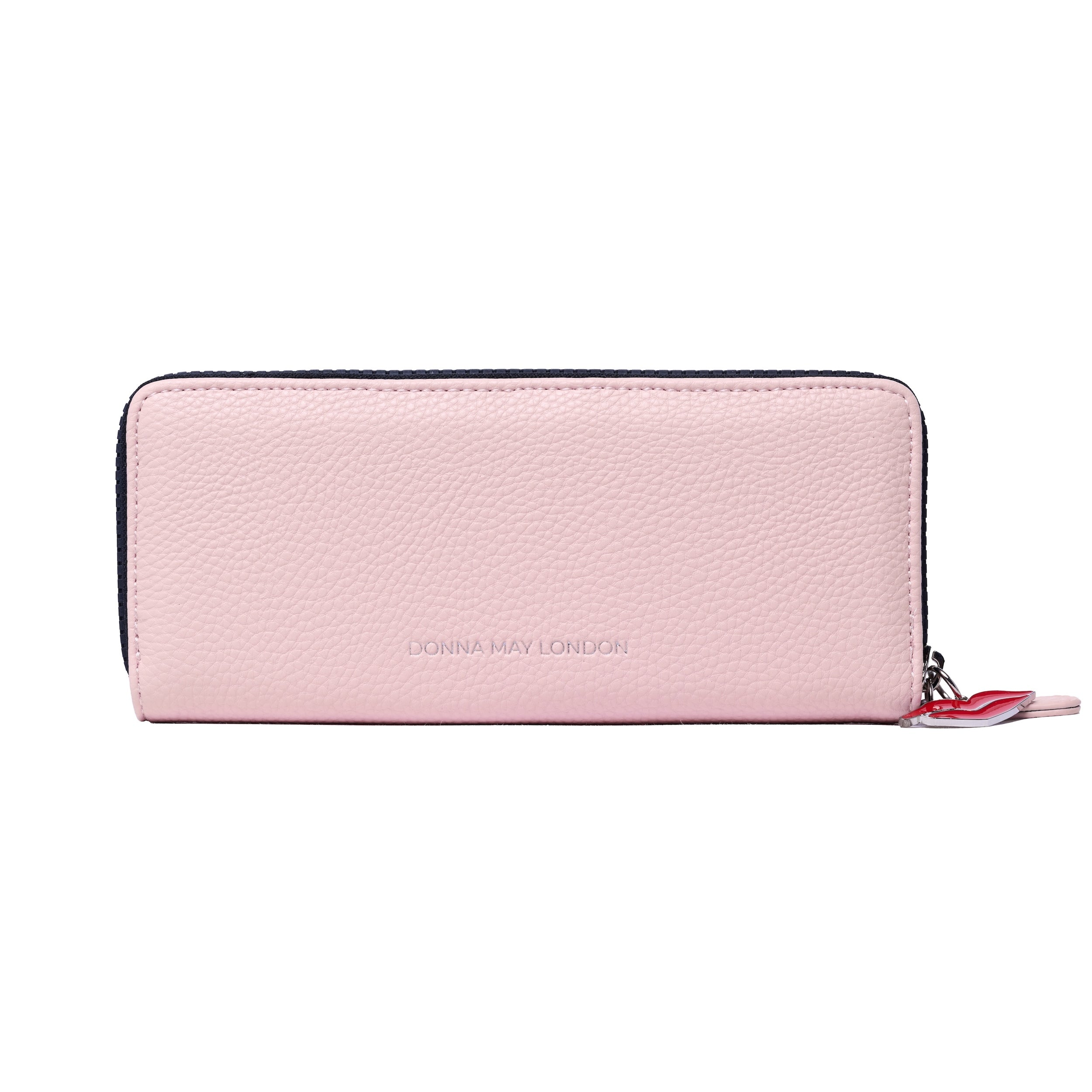 Jewellery Wallet in Blush Pink Faux leather