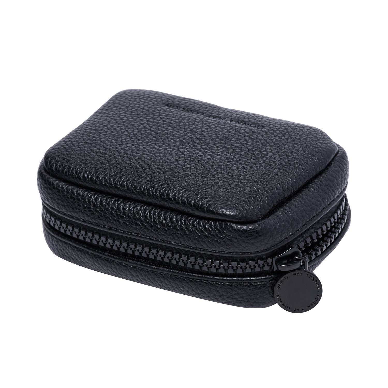 Portable Pill Organiser in Sleek Black - Unisex