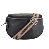 Large black cross body bag