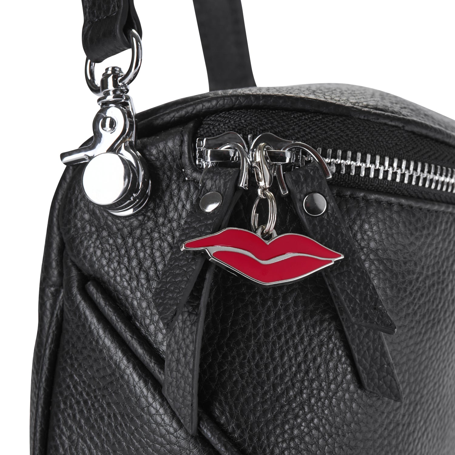 Italian leather bag strap