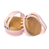 Donna May London exfoliating brush and scalp brush