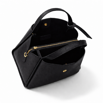 Bow Bag in Black - The Everyday Luxe Mini Tote