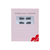Donna May London Easylash halfLength Pre-Glued Underlashes in luxury packaging – reusable, natural-looking lashes
