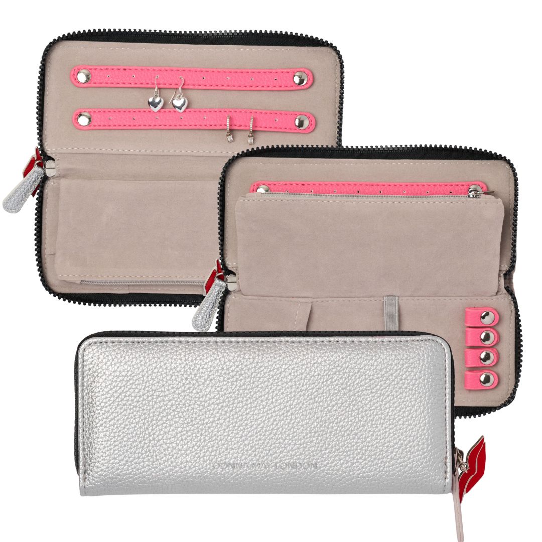 Jewellery wallet with compartments