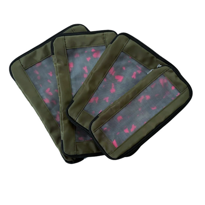 SALE Set of 4 Compression Packing Cubes – MISSING ZIP ON PACKAGING