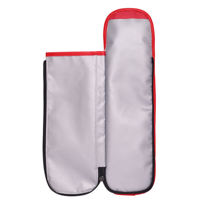 mat and carrier for hair tongs