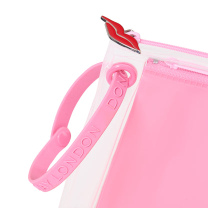 Bikini &amp; SPF Bag Duo in Pink