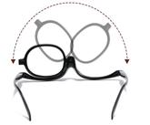Flippable Makeup Glasses