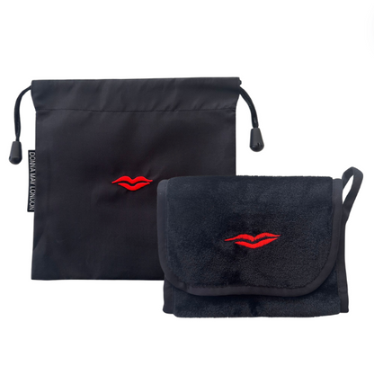 Reusable Eco Makeup Remover Cloth in Black