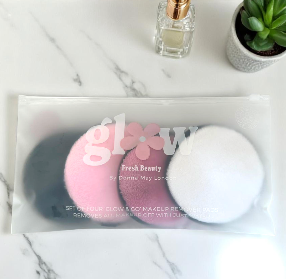 Makeup Be Gone | Glow &amp; Go Pads – Set of 4
