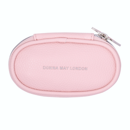 8-Piece Travel Makeup Brush Set in Blush Pink Case