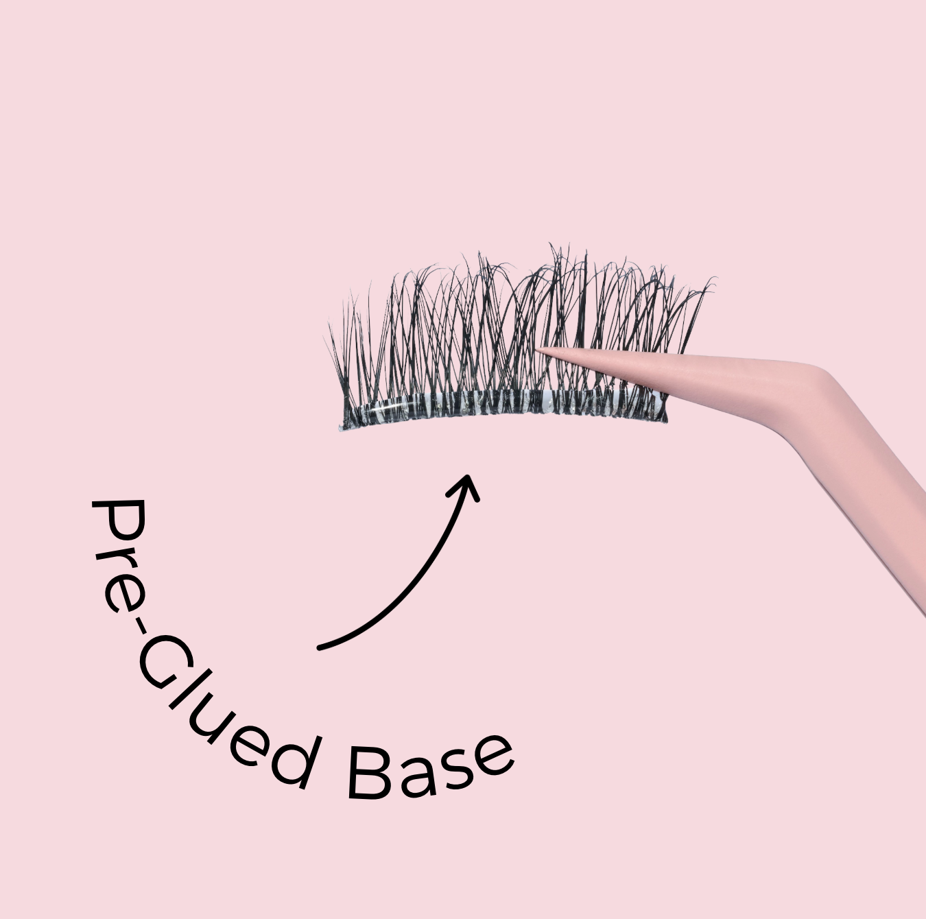 Easylash Half Length Pre-Glued Underlashes – Black