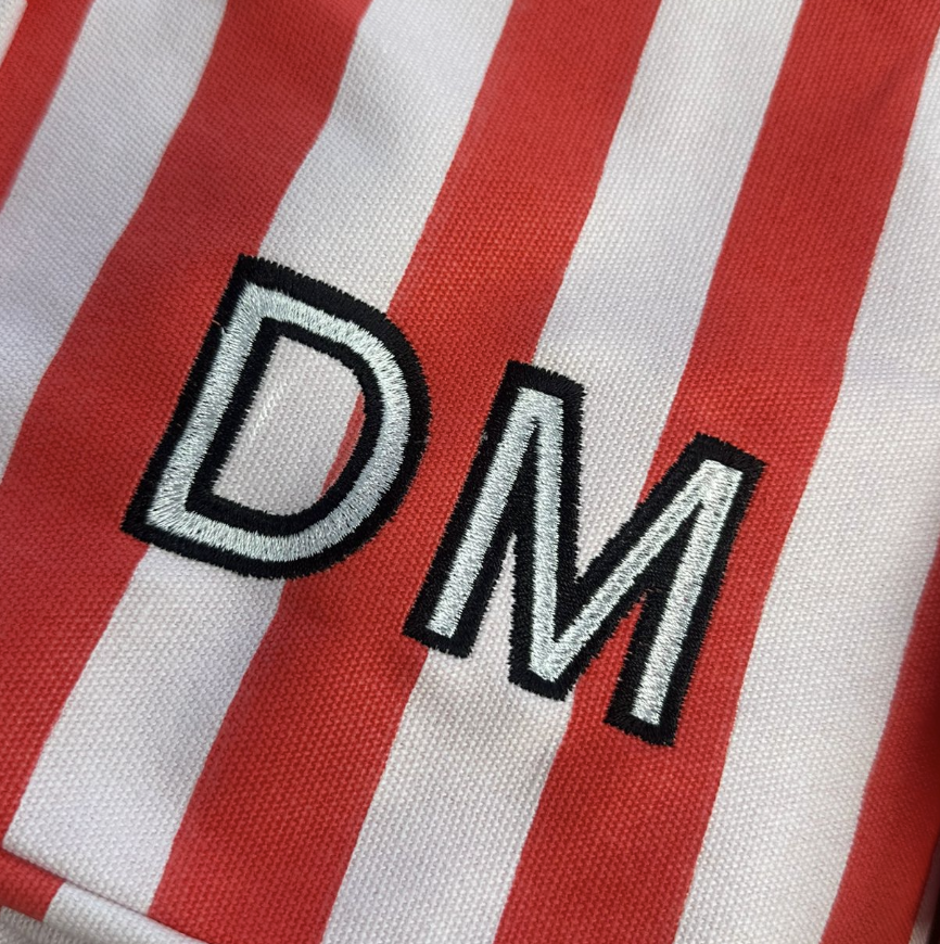 The Everyday Tote – Red &amp; Pink Stripe