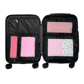 Space-saving travel compression cubes